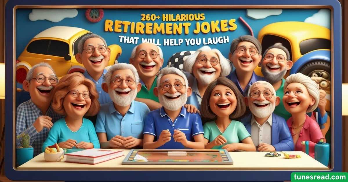 260+ Hilarious Retirement Jokes That Will Help You Laugh