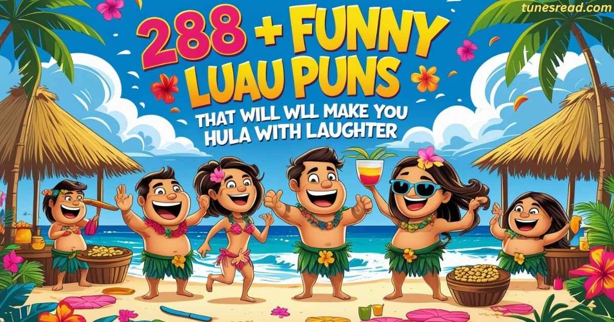 288 + Funny Luau Puns That Will Make You Hula with Laughter