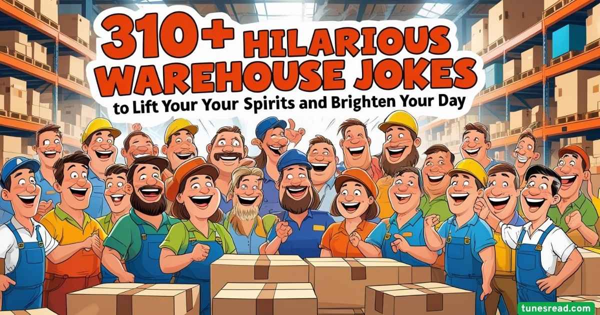 310+ Hilarious Warehouse Jokes to Lift Your Spirits and Brighten Your Day
