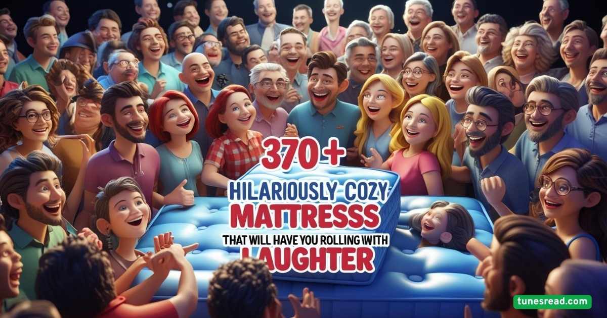 370+ Hilariously Cozy Mattress Puns That Will Have You Rolling with Laughter