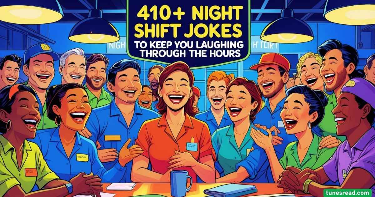 410+ Night Shift Jokes to Keep You Laughing Through the Hours