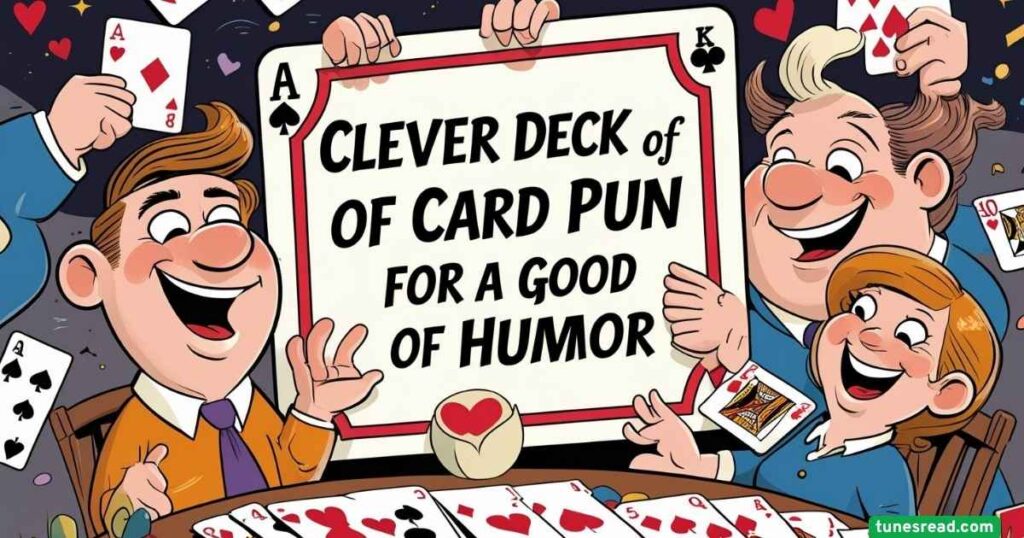 Clever Deck of Card Pun for a Good Hand of Humor