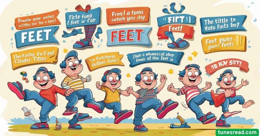 Creative and Funny Foot Pun Name Ideas