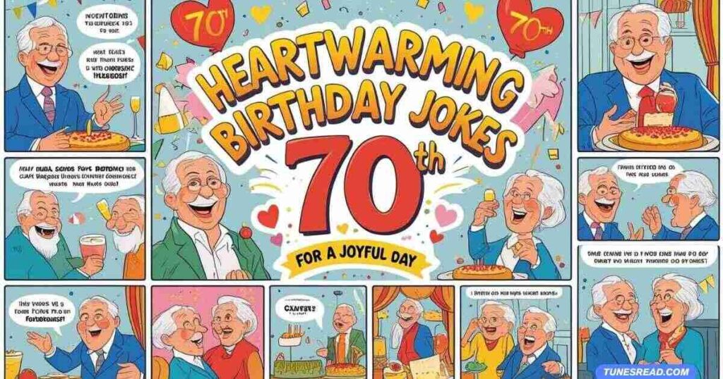 Heartwarming 70th Birthday Jokes for a Joyful Day