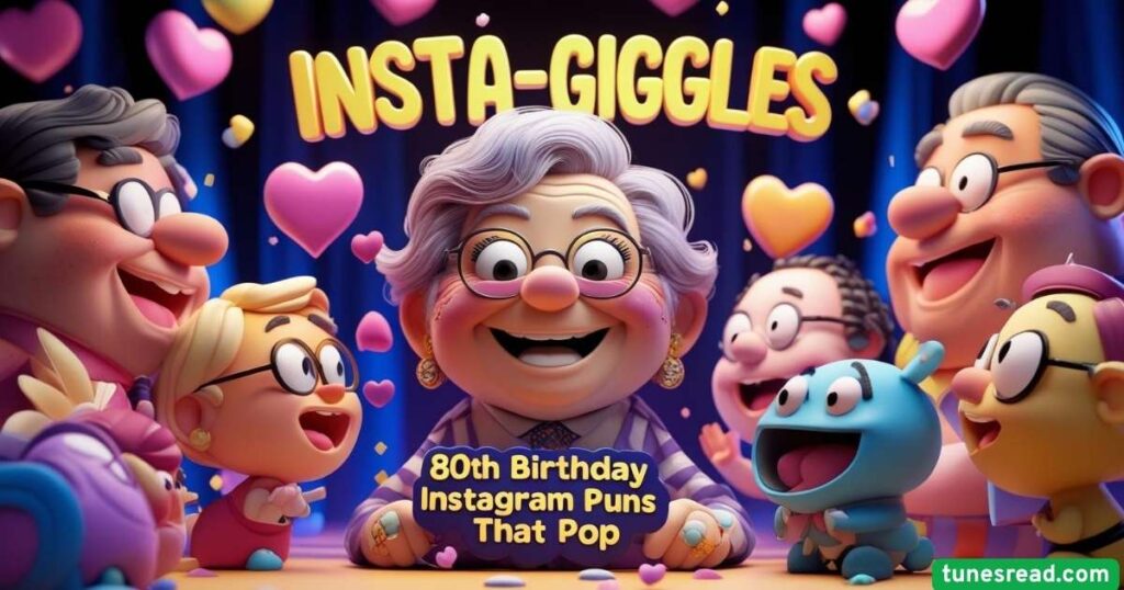 Insta-Giggles: 80th Birthday Instagram Puns That Pop