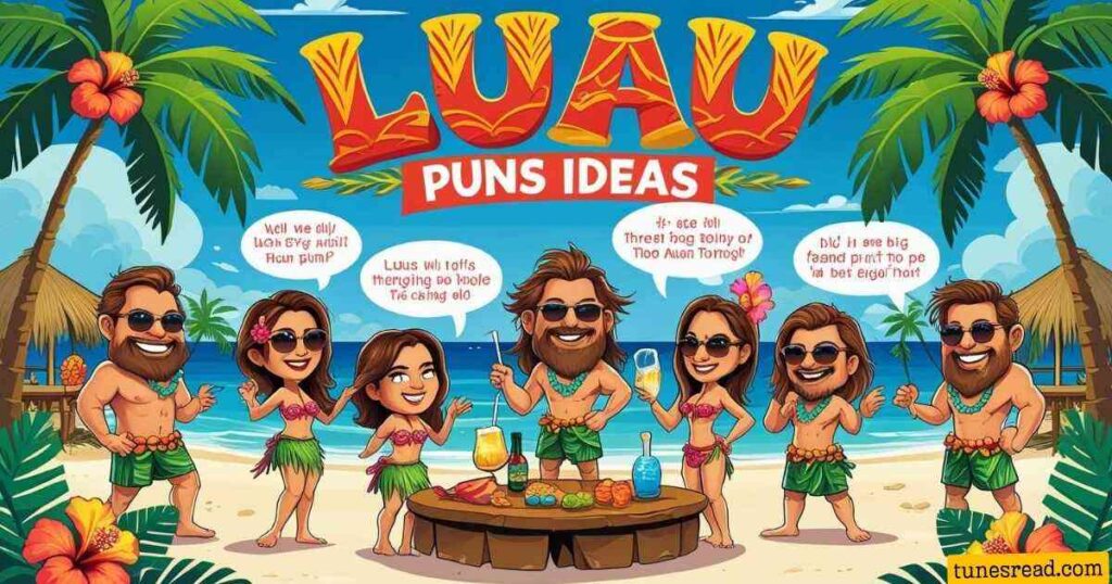 Luau Puns Ideas