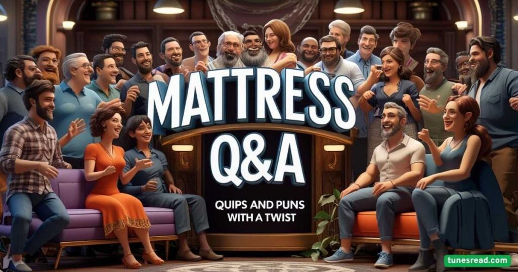 Mattress Q&A: Quips and Puns with a Twist