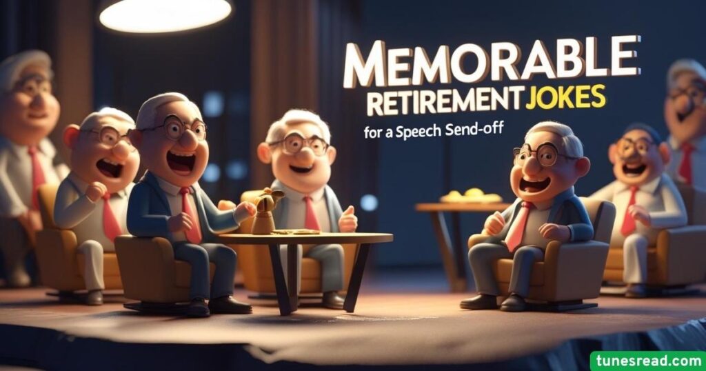 Memorable Retirement Jokes for a Speech Send-Off