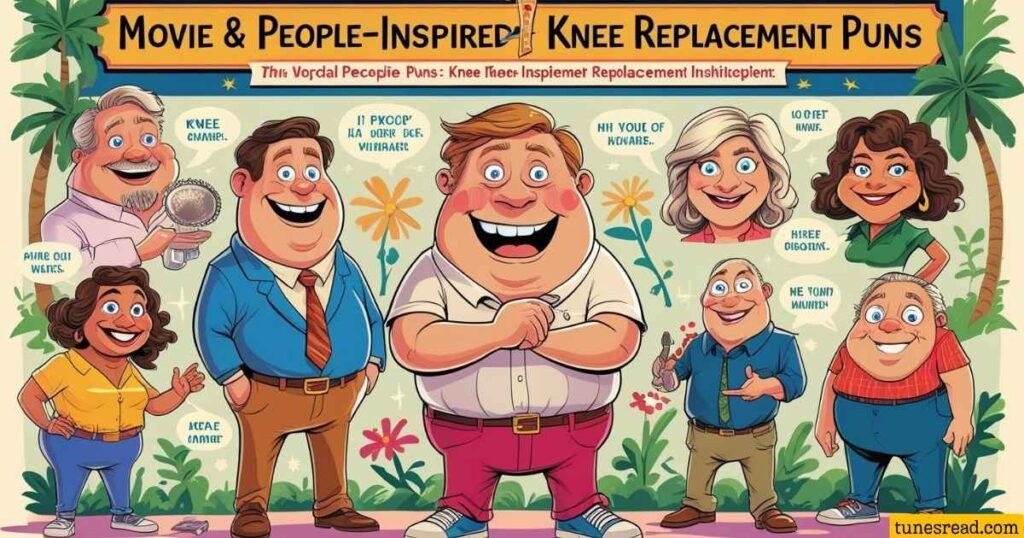 Movie & People-Inspired Knee Replacement Puns