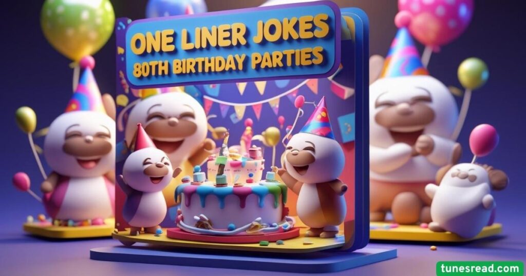 One Liner Jokes for 80th Birthday Parties