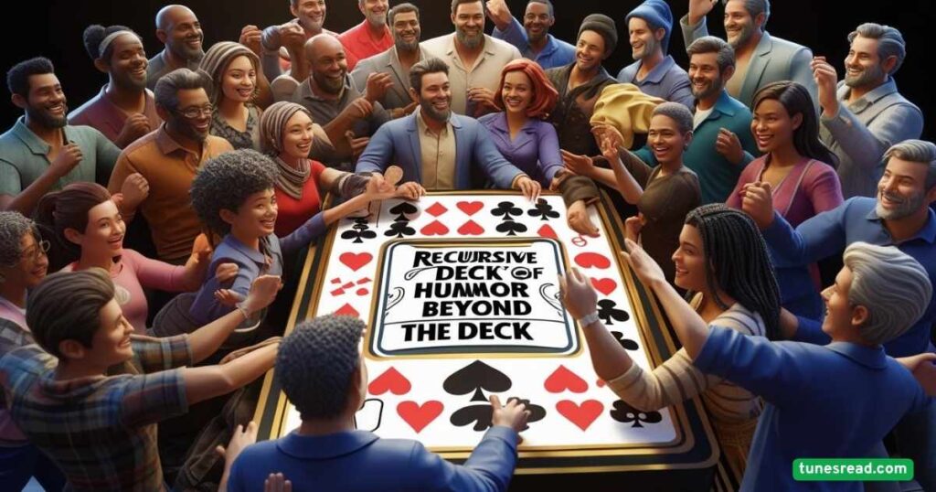Recursive Deck of Card Pun: Shuffling Humor Beyond the Deck