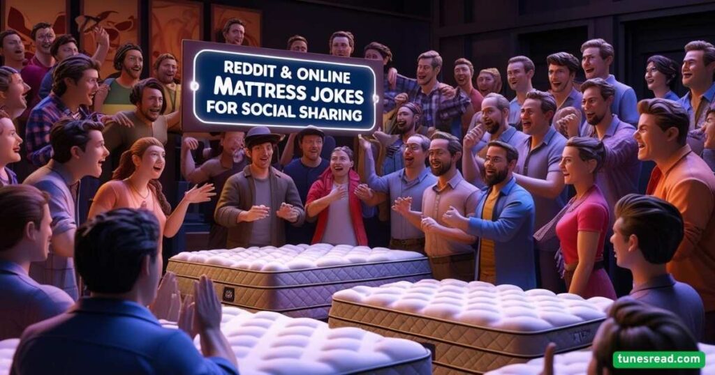 Reddit & Online Mattress Jokes for Social Sharing