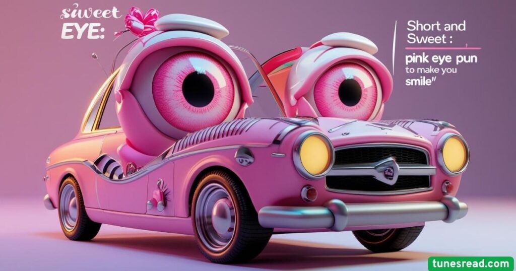 Short and Sweet: Funny Pink Eye Pun to Make You Smile
