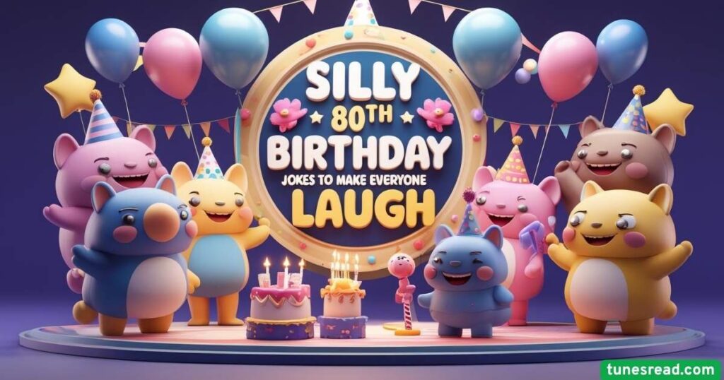 Silly 80th Birthday Jokes to Make Everyone Laugh