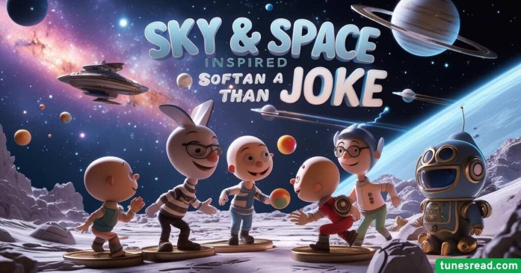 Sky & Space Inspired Softer Than Joke