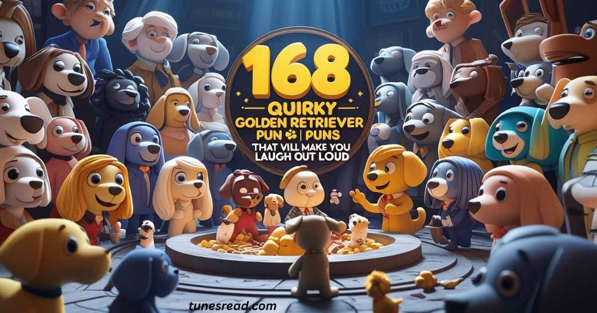 168 Quirky Golden Retriever Puns That Will Make You Laugh Out Loud