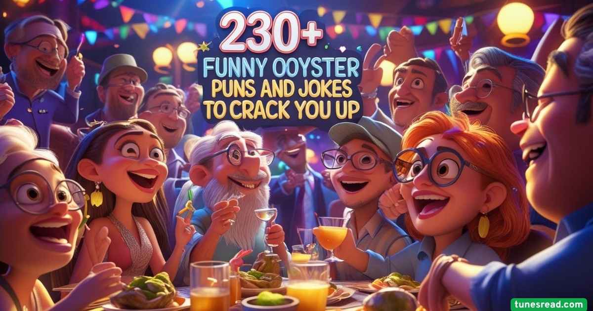 230+ Funny Oyster Puns and Jokes to Crack You Up