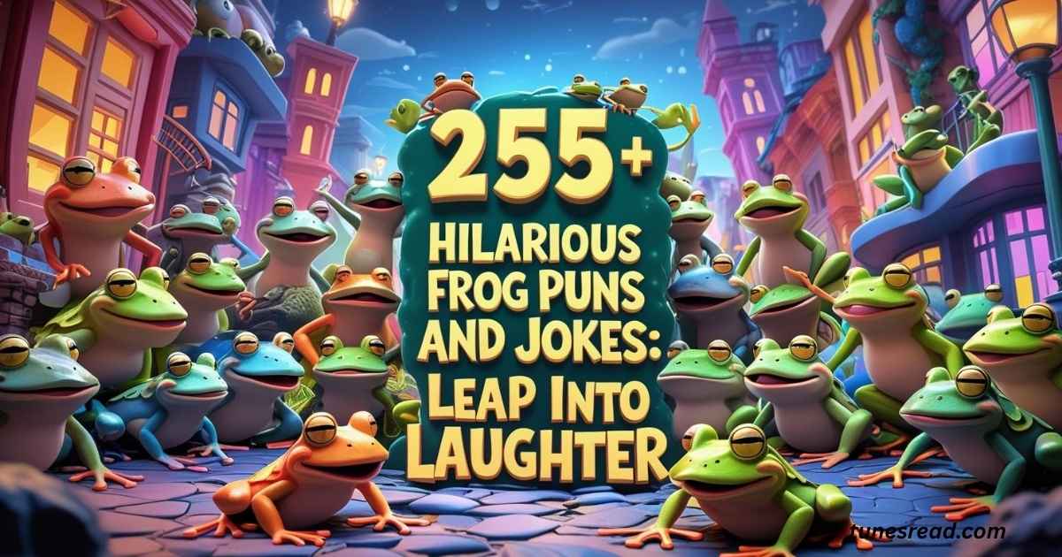 255+ Hilarious Frog Puns and Jokes: Leap into Laughter