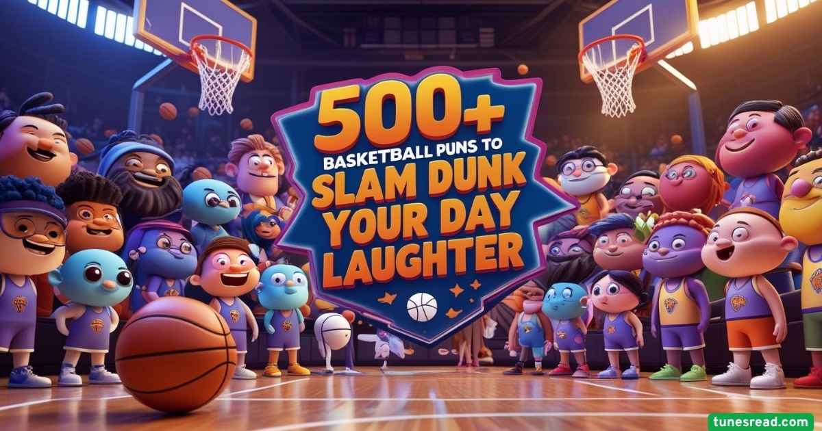 500+ Basketball Puns to Slam Dunk Your Day with Laughter