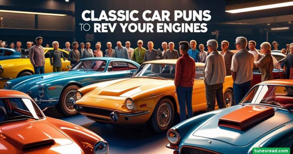 Classic Car Puns to Rev Your Engines