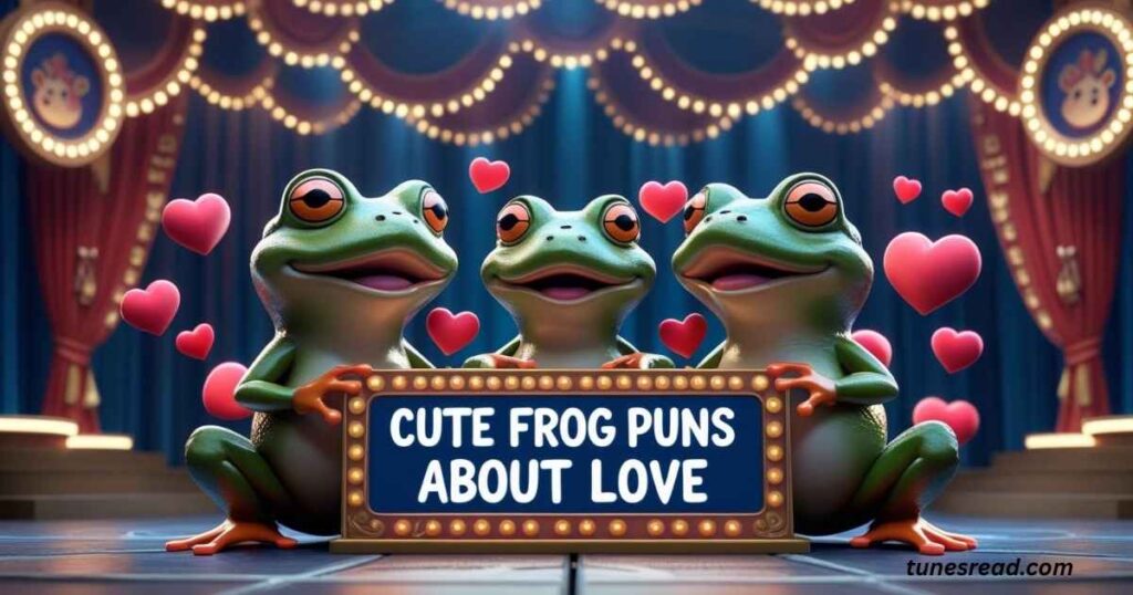 Cute Frog Puns About Love