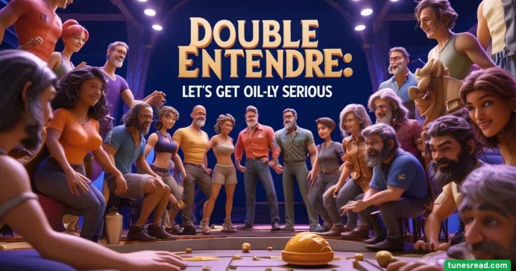 Double Entendre: Let’s Get Oil-ly Serious