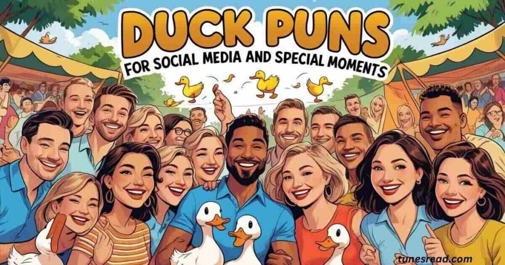 Duck Puns for Social Media and Special Moments