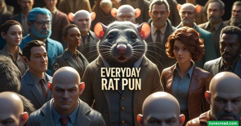 Everyday Rat Pun