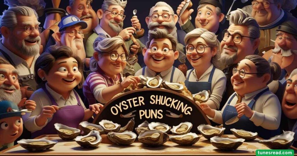 Oyster Shucking Puns