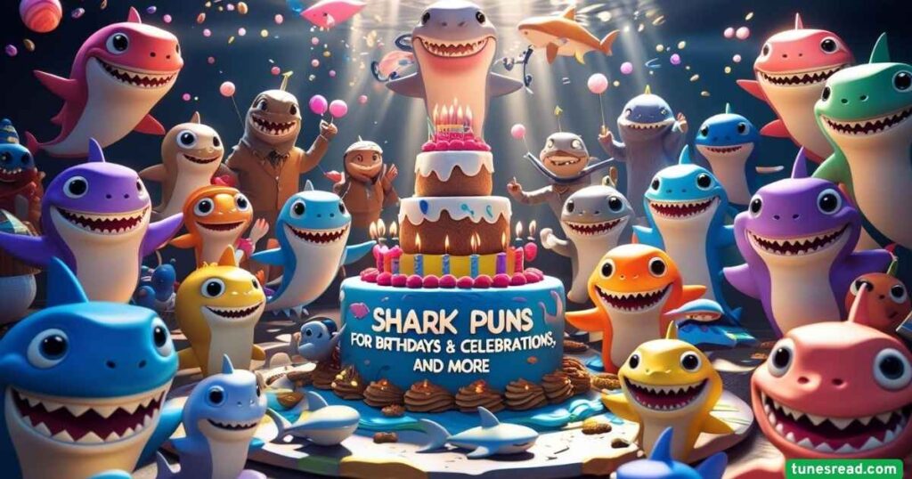Shark Puns for Birthdays & Celebrations