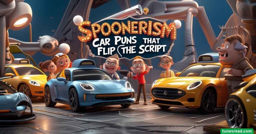 Spoonerism Car Puns That Flip the Script