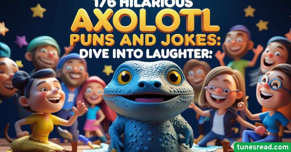 176 Hilarious Axolotl Puns and Jokes: Dive into Laughter