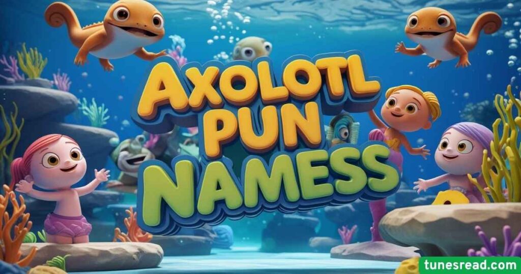 Axolotl Pun Names