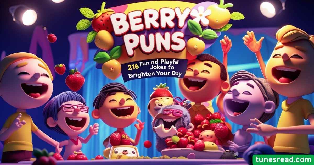 Berry Puns: 216 Fun and Playful Jokes to Brighten Your Day