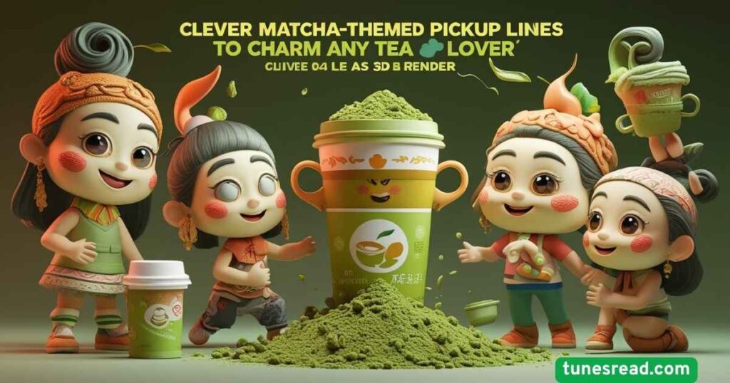 Clever Matcha-Themed Pickup Lines to Charm Any Tea Lover
