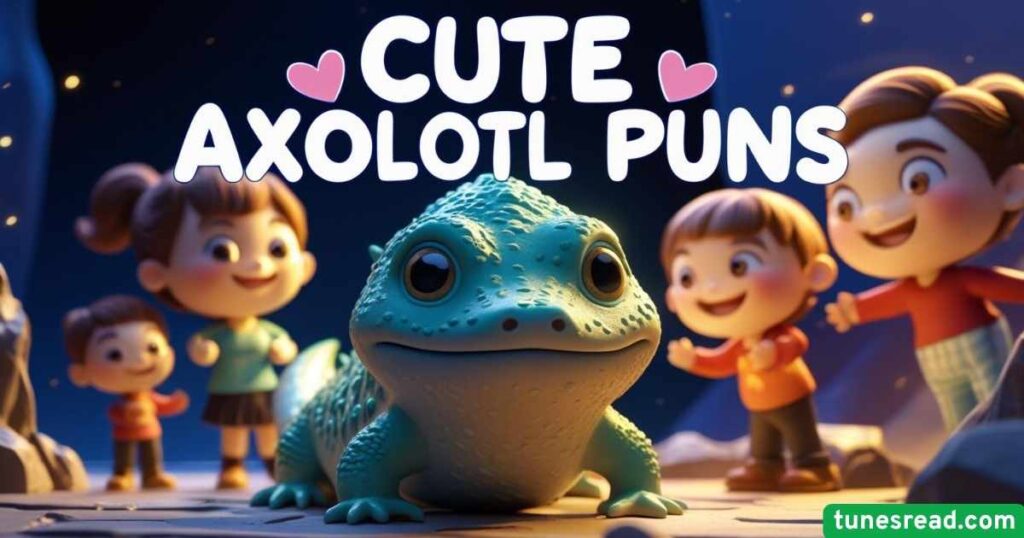 Cute Axolotl Puns