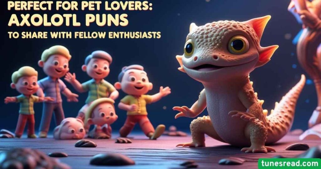 Perfect for Pet Lovers: Axolotl Puns to Share with Fellow Enthusiasts