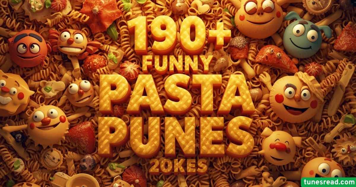 190+ Funny Pasta Puns & Jokes One Liner (2025)