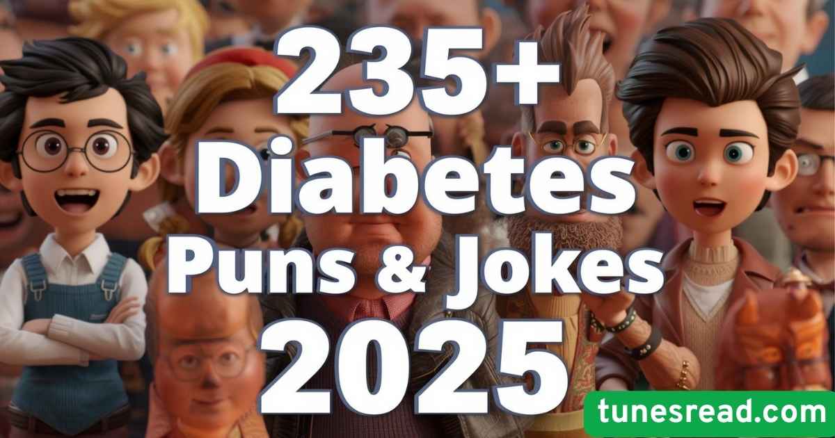 235+ Funny Diabetes Puns & Jokes One Liner (2025)
