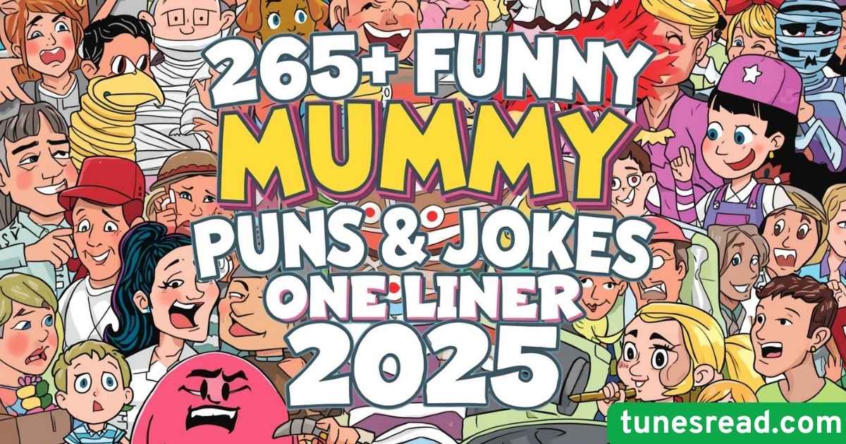 265+ Funny Mummy Puns & Jokes One Liner (2025)