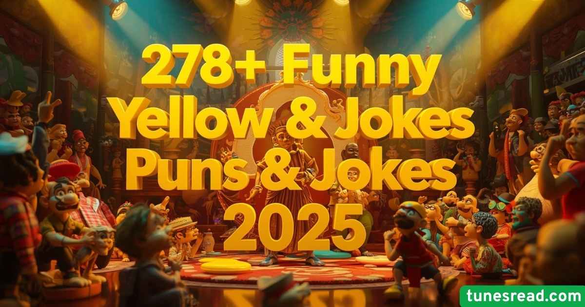 278+ Funny Yellow Puns & Jokes One Liner (2025)