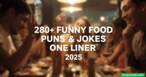 280+ Funny Food Puns & Jokes One Liner (2025)