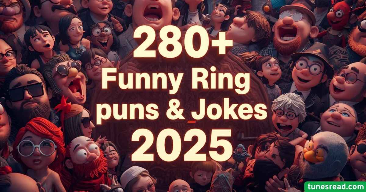 280+ Funny Ring puns & Jokes One Liner (2025)
