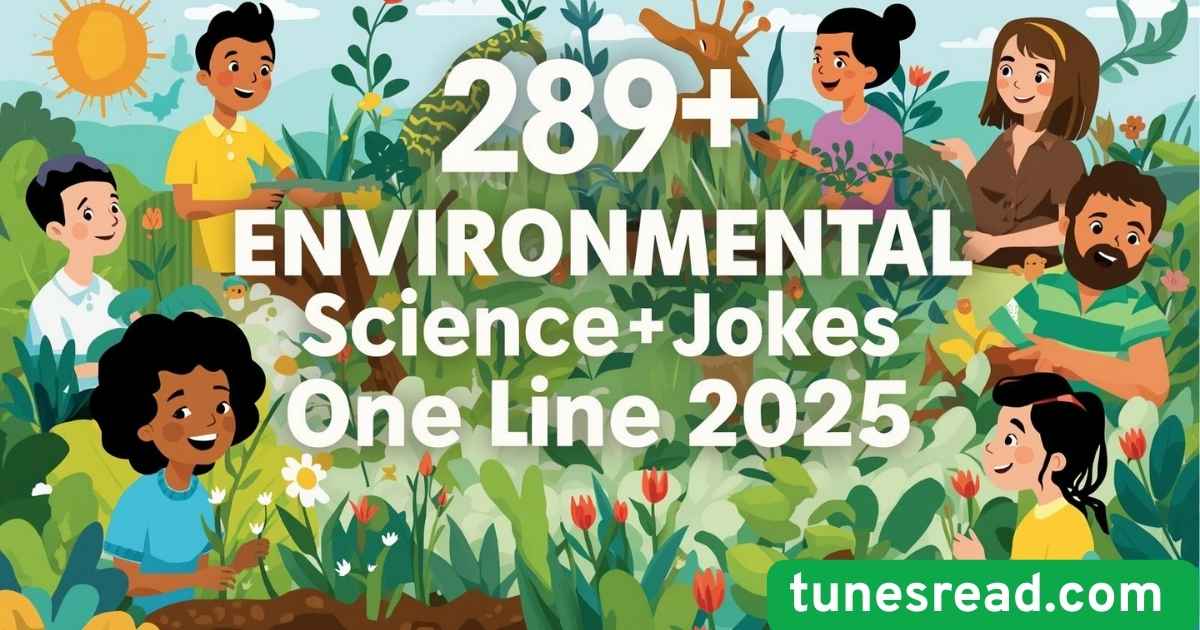 289+ Funny Environmental Science Puns & Jokes One Liner (2025)
