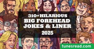 310+ Hilarious Big Forehead Jokes & Puns One Liner (2025)