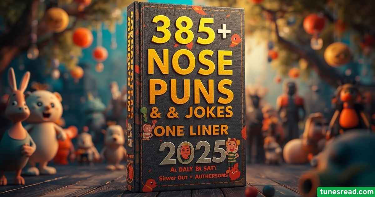 385+ Funny Nose Puns & Jokes One Liner (2025)