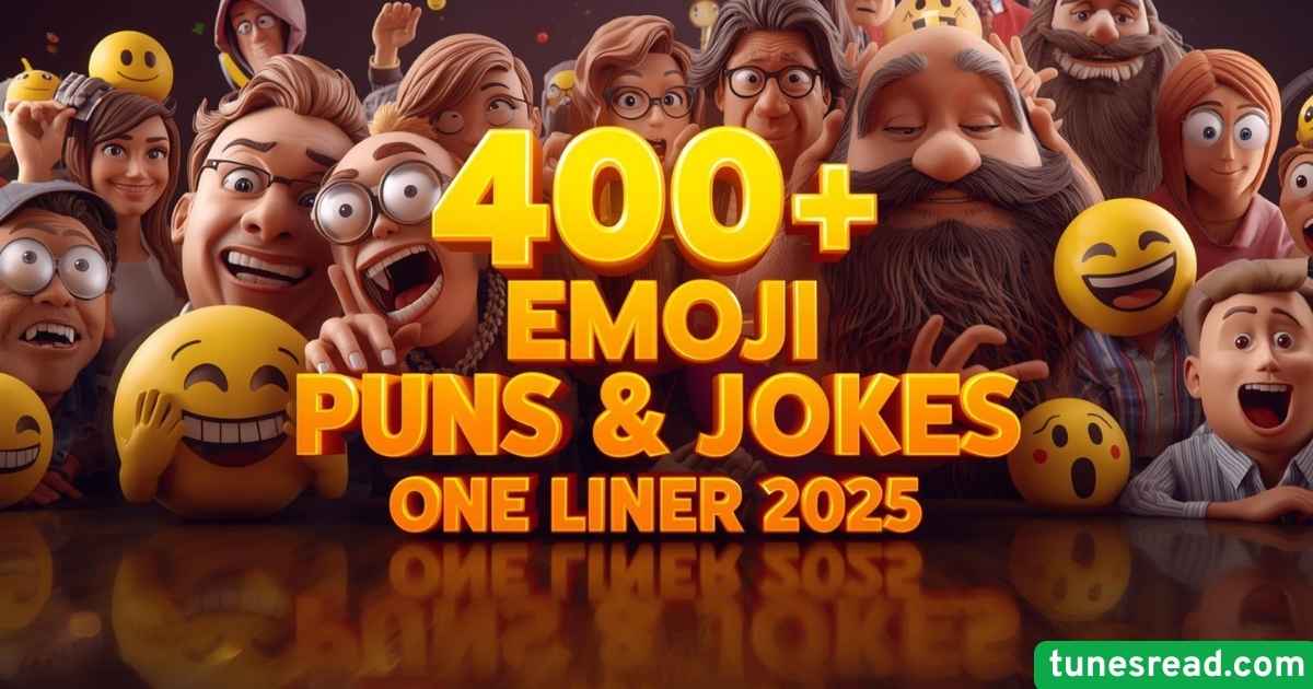 400+ Funny Emoji Puns & Jokes One Liner (2025)