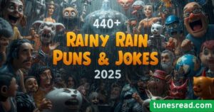 440+ Funny Rain Puns & Jokes One Liner (2025)