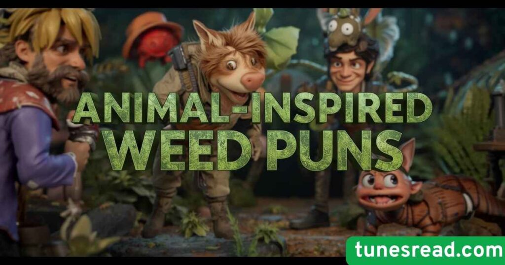 Animal-Inspired Weed Puns