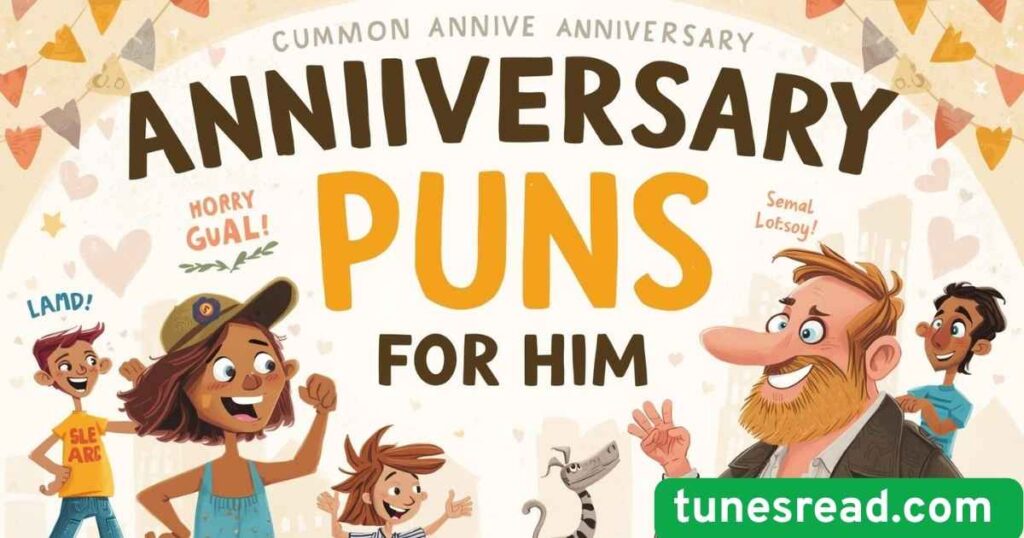 Anniversary Puns for Him
